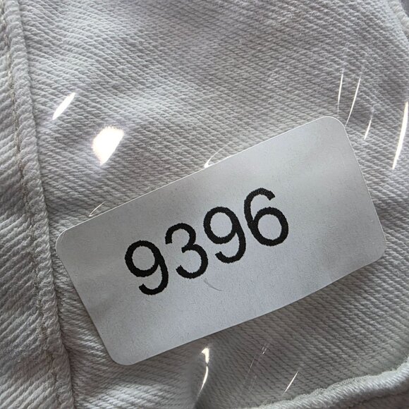 Womens Natural Reflections White Denim Shorts Vintage Stretch 3" Inseam Size 16 - Picture 11 of 11